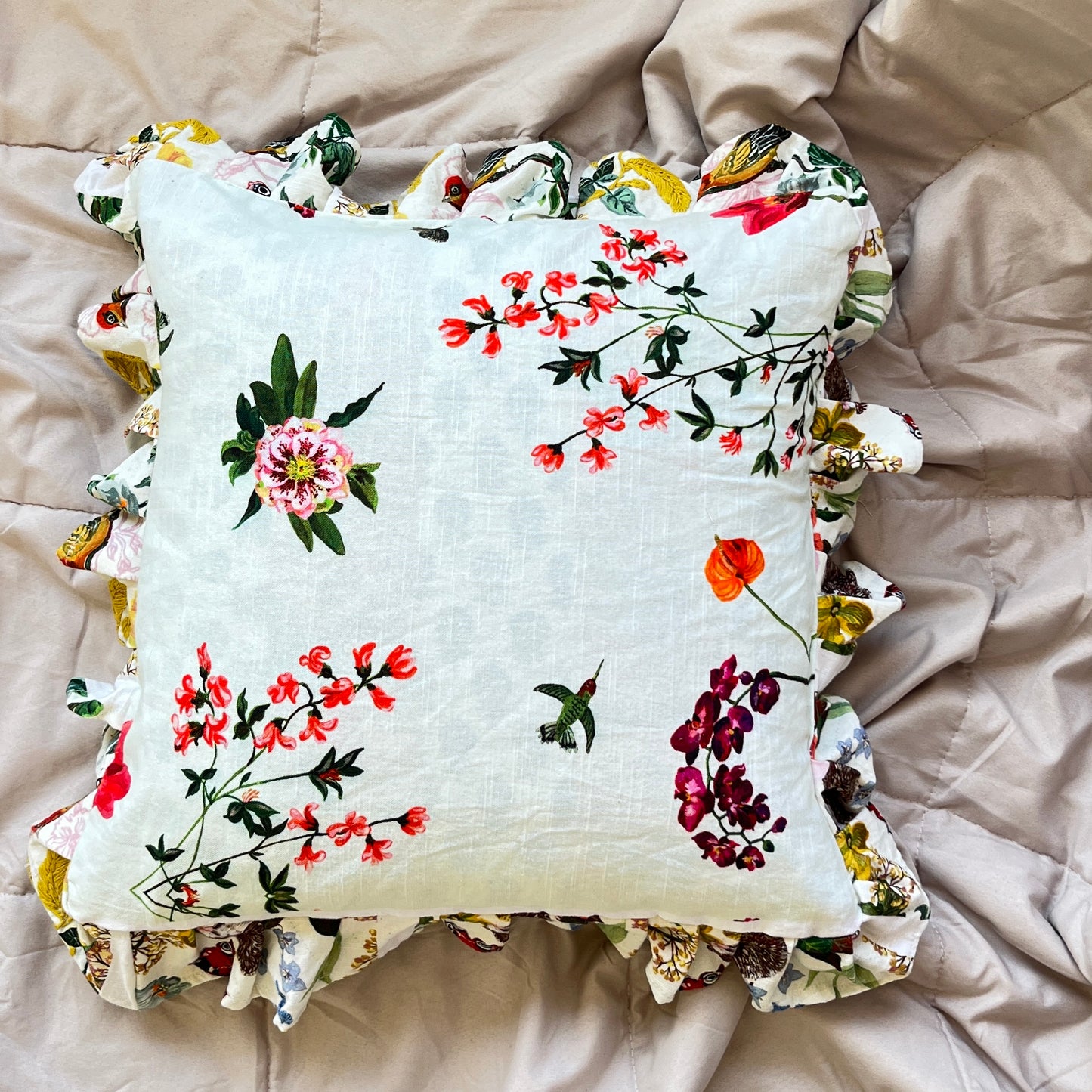 Cute Cotton Cushion Covers by THS Decor | My Garden | Limited Stock